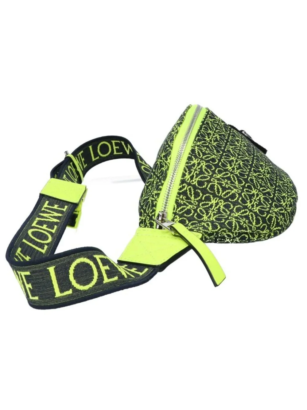 Loewe Yellow Canvas Belt Bag